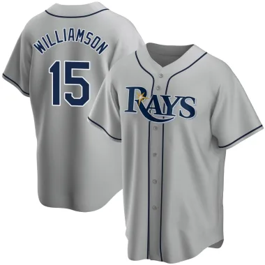 Ben Williamson Men's Replica Tampa Bay Rays Gray Road Jersey